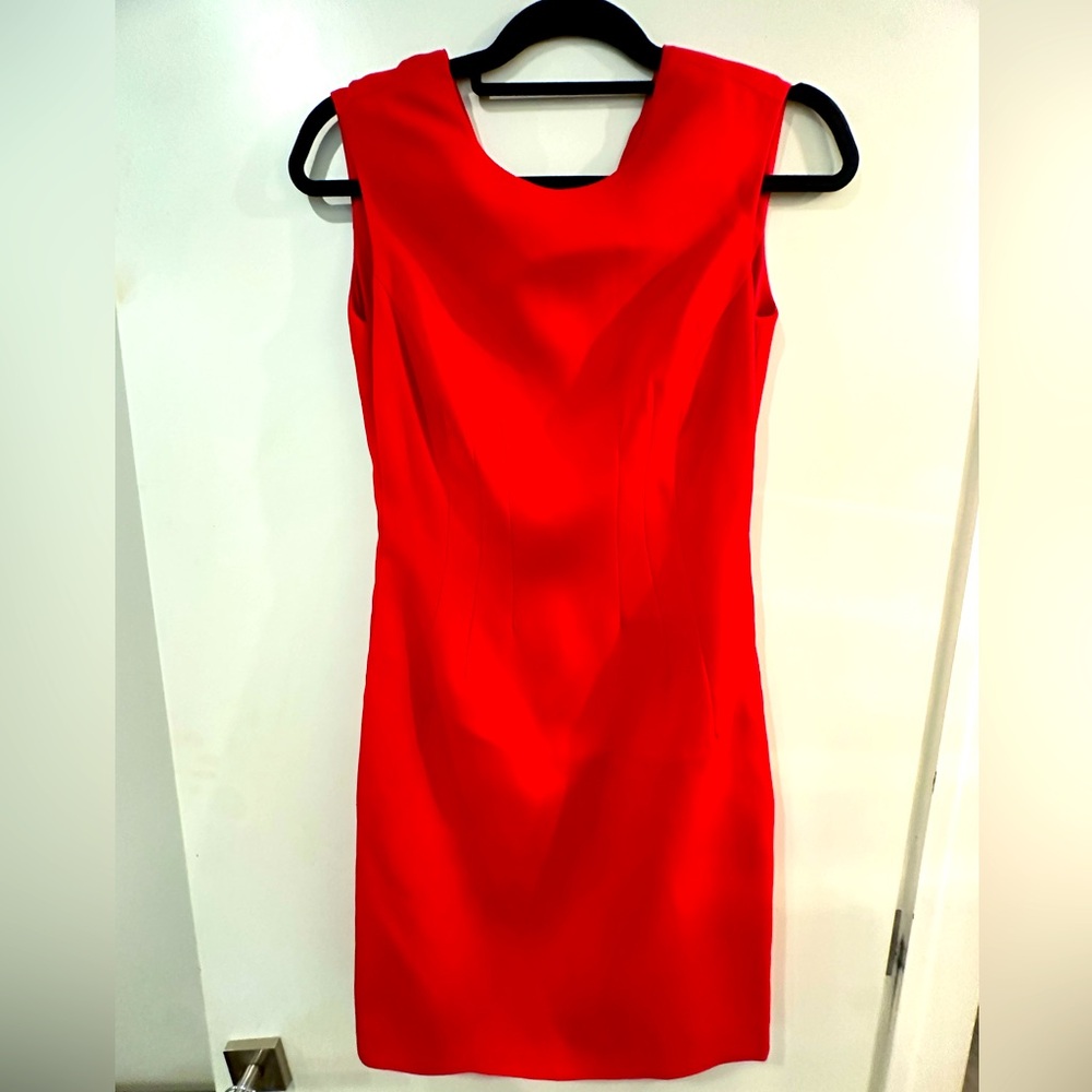 Versace (Gianni Versace Collection) bright red shift dress - BNWT 38/Small